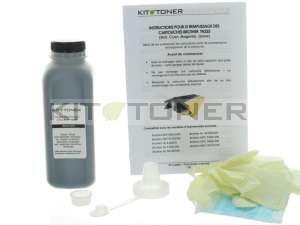 Brother TN325K - Kit de recharge toner compatible Noir