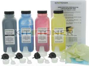 Brother TN325C, TN325Y, TN325M, TN325K - Kit de recharge toner compatible 4 couleurs