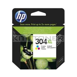 HP N9K07AE - Cartouche d'encre couleur originale HP 304 XL