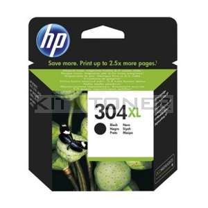HP N9K08AE - Cartouche d'encre noire originale HP 304 XL