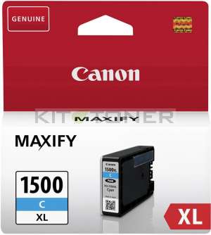 Canon PGI1500XLC - Cartouche encre origine cyan 9182B002
