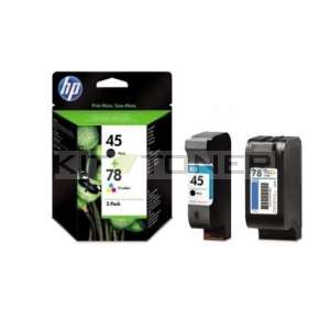 HP SA308A - Pack combo de 2 cartouches d'encre de marque