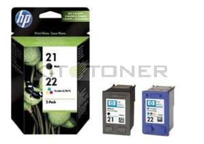 HP SD367AE - Pack 2 cartouches encre HP 21 + 22