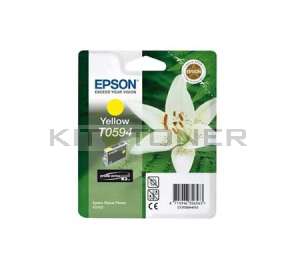 Epson C13T059440 - Cartouche d'encre jaune de marque T0594