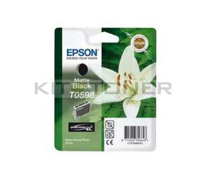 Epson C13T059840 - Cartouche d'encre noire mat de marque T0598