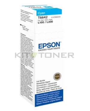 Epson T6642 - Recharge d'encre cyan originale