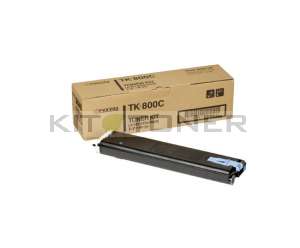 Kyocera TK800C - Cartouche de toner cyan original