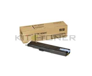 Kyocera TK800Y - Cartouche de toner jaune original