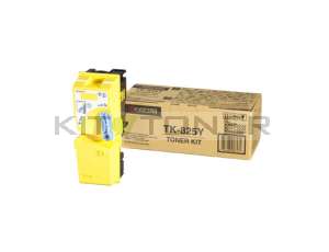 Kyocera TK825Y - Cartouche de toner jaune original