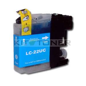 Brother LC22UC - Cartouche compatible d'encre cyan