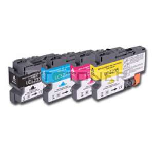BROTHER LC3235 - Pack de 4 cartouches d'encre compatibles BROTHER LC3235