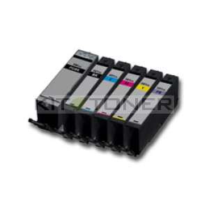 Canon PGI580 et CLI581 XXL - Pack de 6 cartouches d'encre compatibles PGI580 CLI581 XXL