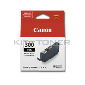 Canon PFI 300PBK - Cartouche encre origine noire photo
