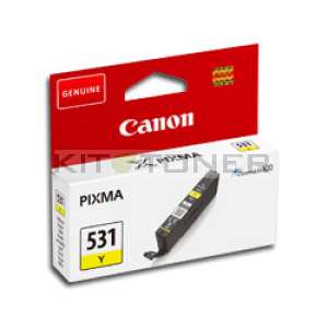 Canon CLI531Y - Cartouche encre origine jaune 6121C001