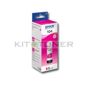 Epson 104 - Recharge d'encre magenta originale