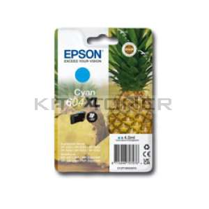 Epson 604 - Cartouche d'encre cyan d'origine XL