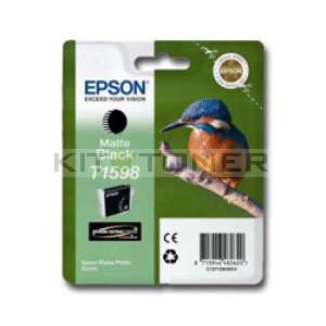 Epson T1598 - Cartouche d'encre Epson Noir Mat T1598