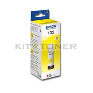 Epson 103 - Recharge d'encre jaune originale