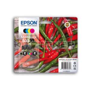Pack cartouche 503XL  - Pack de 4 cartouches couleur Epson