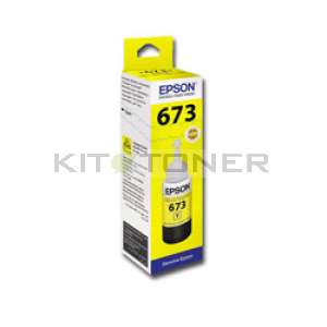 Epson T6734 - Recharge d'encre jaune originale