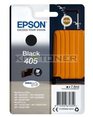 Epson C13T05G14010- Cartouche d'encre noir Epson 405