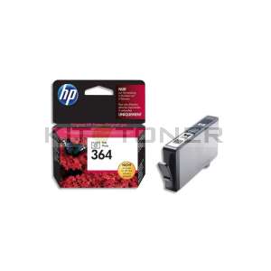 HP CB317EE - Cartouche d'encre noire photo de marque HP 364