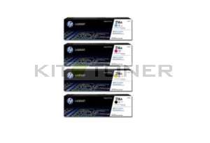 HP 216A - Pack Cartouches toner couleurs et noir