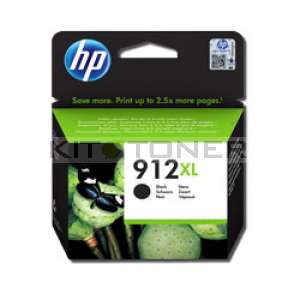 HP 912XL - Cartouche d'encre noire origine HP 912XL