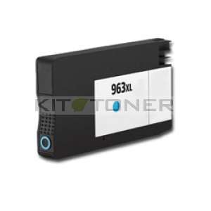 HP 963XL - Cartouche encre cyan compatible HP 963XL