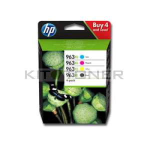 HP 963XL - Pack Cartouches d'encre origine HP 963XL