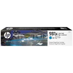 HP 981X - Cartouche d'encre cyan de marque 981X