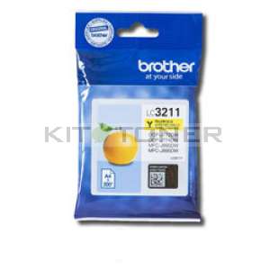 Brother LC3211Y - Cartouche d'encre Jaune origine Brother LC3211Y