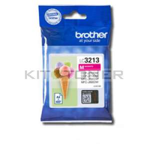 Brother LC3213M - Cartouche d'encre magenta origine Brother LC3213M