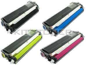 Brother TN230M, TN230Y, TN230BK, TN230C - Pack de 4 toners compatibles 4 couleurs