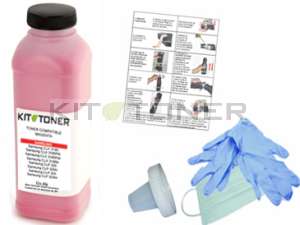 CF542X - Kit de recharge toner magenta compatible CF542X