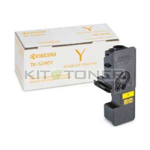 Kyocera TK5240Y - Cartouche de toner jaune original