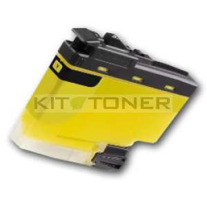 Brother LC422XLY - Cartouche encre jaune compatible Brother LC422XLY