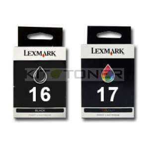 Lexmark 80D2126 - Pack de 2 cartouches d'encre compatible