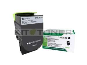 Lexmark 71B20K0 - Cartouche de toner noir de marque