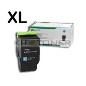 Lexmark 78C2XC0 - Cartouche de toner cyan originale