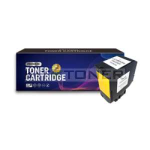 Lexmark 74C2SY0 - Cartouche toner compatible jaune premium