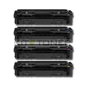 HP 203X - Pack de 4 cartouches de toner compatibles 203X