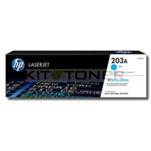 HP 203A - Toner cyan de marque 203A