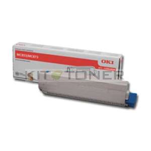 Oki 45862839 - Cartouche de toner cyan d'origine