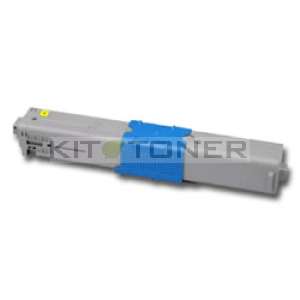 Oki 46508709 -  Cartouche toner compatible jaune