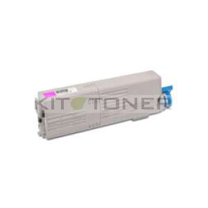 Oki 46490606 - Cartouche de toner compatible magenta