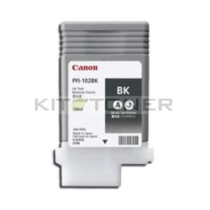 Canon PFI 102BK - Cartouche encre origine noire PFI 102BK