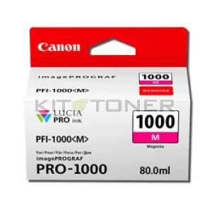 Canon PFI1000M - Cartouche d'encre magenta Canon PFI1000M
