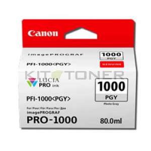 Canon PFI1000PGY - Cartouche d'encre photo grise Canon PFI1000PGY
