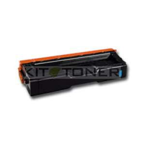 Ricoh 407544 - Cartouche toner compatible cyan